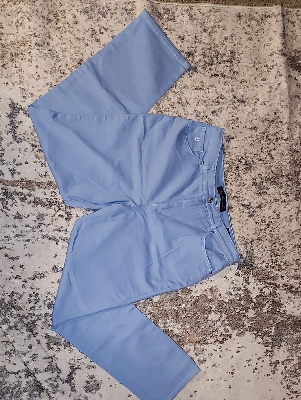 Women's Light Blue Casual Gloria Vanderbilt Pants Size 14